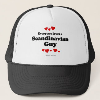 Jeder Lieben ein skandinavischer Typ-T - Shirt Truckerkappe