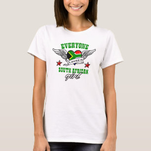Jeder Lieben ein südafrikanisches Mädchen T-Shirt