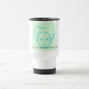 Jeder Lieben eine frizzy Mädchen-Tasse Reisebecher