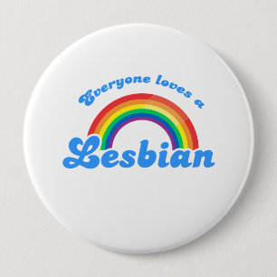 Jeder Lieben eine Lesbe Button