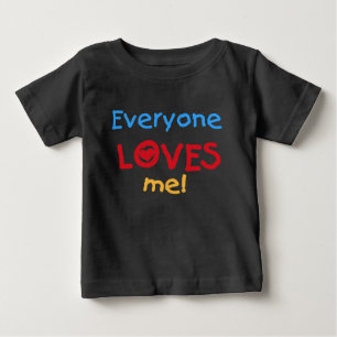 Jeder Lieben ich Baby T-shirt