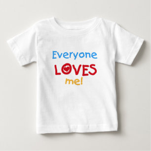 Jeder Lieben ich Baby T-shirt