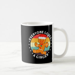 Jeder liebt ein Ingwer-Tee-Rotschopf-Lebkuchen-C Kaffeetasse