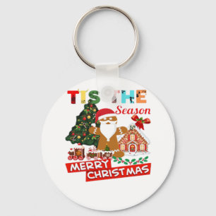 Jeder liebt einen Weihnachtsmann zu Weihnachten We Schlüsselanhänger