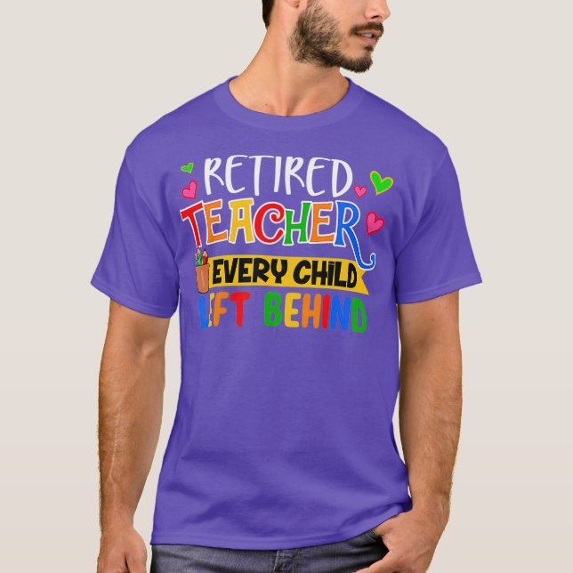 Jeder Links Lehrer hinter Oma T-Shirt (Vorderseite)