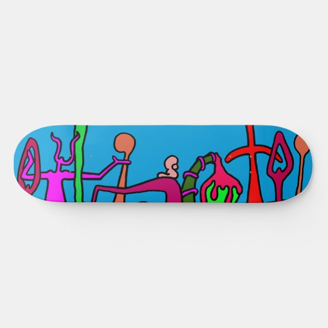 JEDER LISTE! SKATEBOARD (Horizontal)