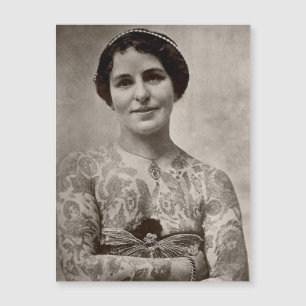 Jeder Mensch träumt von einer magnetischen Postkar Magnetkarte