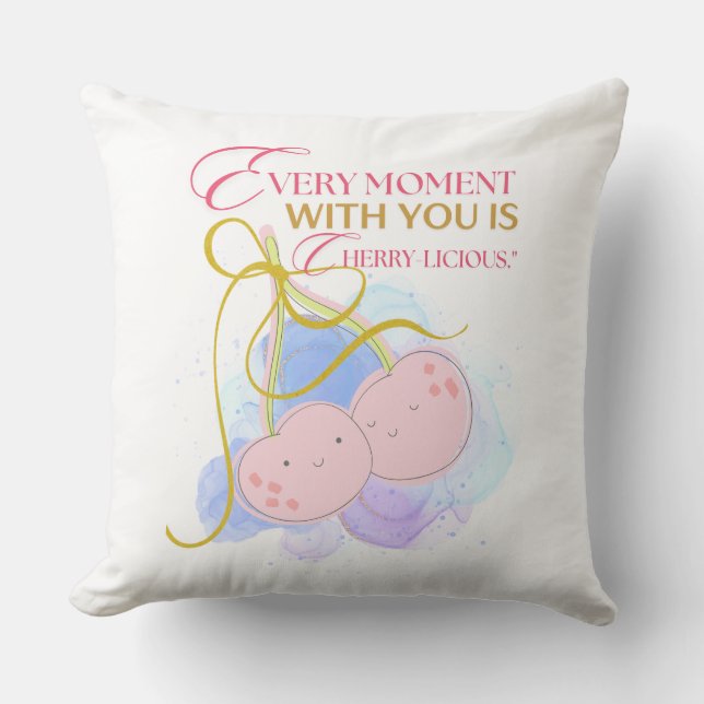 JEDER MOMENT MIT UNS IST CHERRY DELICIUS KISSEN (Vorderseite)