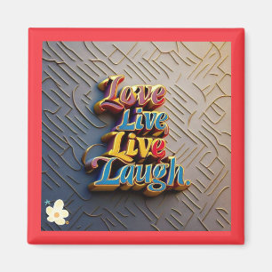 "Jeder Moment zählt" Magnet