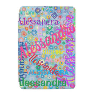 Jeder Name Collage iPad Smart Cover