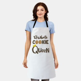 Jeder Name Cookie Queen Schürze