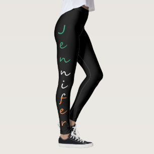 Jeder Name, der auf irischer Flagge überflüssig is Leggings