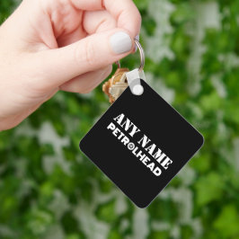 Jeder Name Personalisiert Petrolhead Schlüsselanhänger