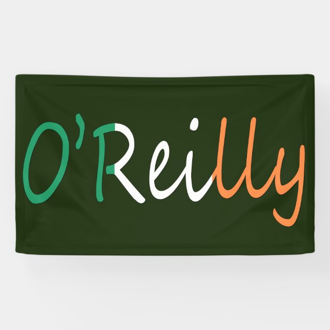 Jeder Name überlagert sich auf dem Banner für iris (Horizontal)