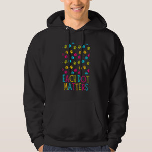 Jeder Punkt zählt Einheit Inklusion Stoppt Mobbing Hoodie
