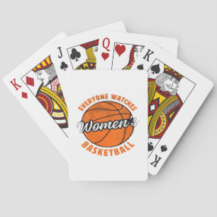 Jeder schaut die Women's Sports Classic Spielkarten