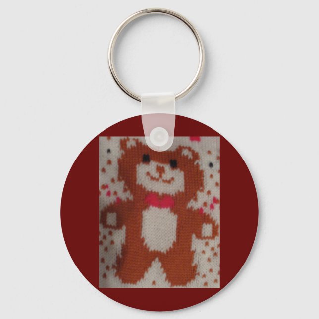 Jeder Schritt Ihrer Liebe Schlüsselanhänger (Vorderseite)