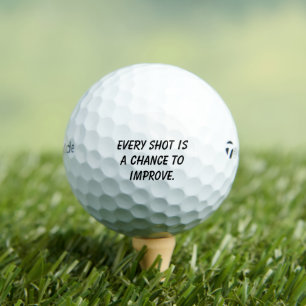"Jeder Schuss ist eine Chance, den positiven Geist Golfball
