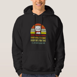 Jeder Snack, den Sie machen Cat Mama wird Sie beob Hoodie