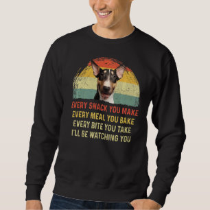 Jeder Snack, den Sie machen English Bull Terrier H Sweatshirt