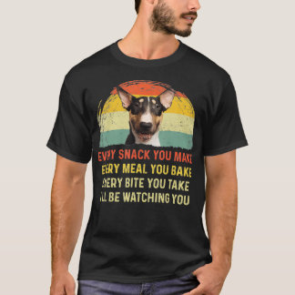 Jeder Snack, den Sie machen English Bull Terrier H T-Shirt