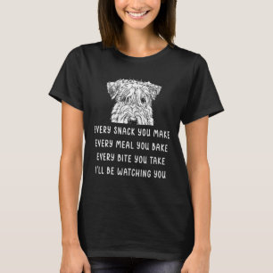 Jeder Snack, den Sie machen Jede Mahlzeit backen W T-Shirt