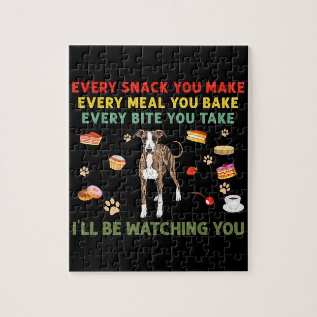 Jeder Snack, den Sie machen jedes Gericht, das Sie Puzzle (Vertikal)