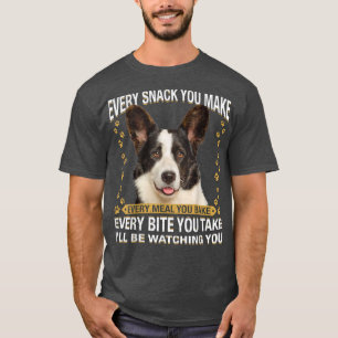 Jeder Snack, den Sie machen lustige Corgi Hund Mam T-Shirt