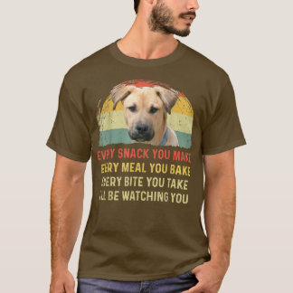 Jeder Snack Sie machen Blackmouth Cur Hund Mama Do T-Shirt