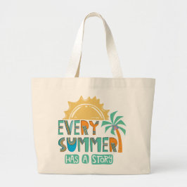 Jeder Sommer hat eine Geschichte Jumbo Stoffbeutel