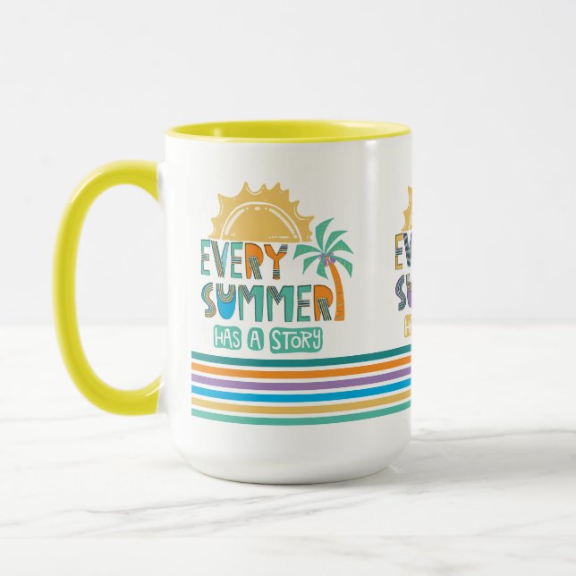 Jeder Sommer hat eine Geschichte Tasse (Links)