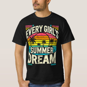 Jeder Sommertraum für Mädchen T-Shirt