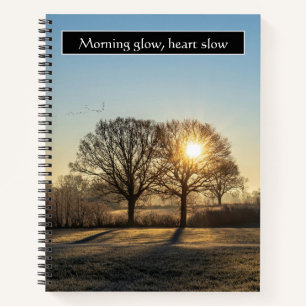 Jeder Sonnenuntergang Neuer Anfang Küsten- Notizbuch