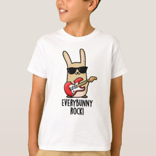 Jeder sonnige Rock Funny Animal Rabbit Pub T-Shirt