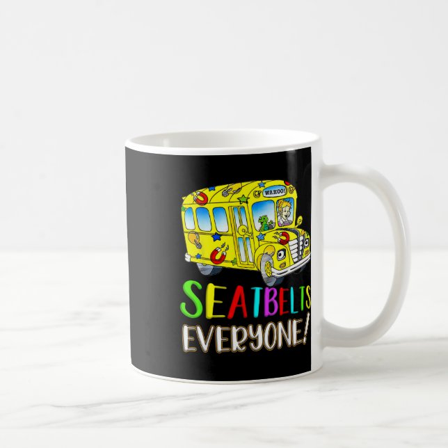 Jeder Spaß Magic School Bus Fahrer Job Prix Kaffeetasse (Rechts)