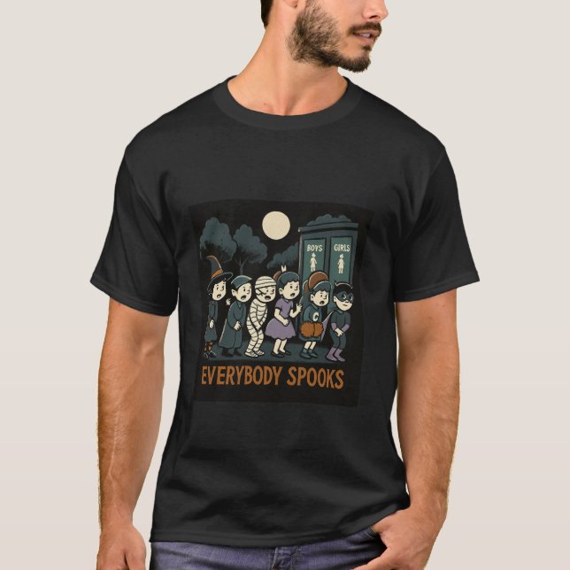 Jeder spricht T-Shirt (Vorderseite)