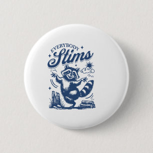 Jeder Stilt besondere Bildung Lehrer Autismus A Button