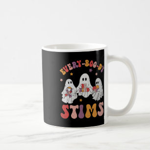 Jeder Stimmt Lustiger Autismus-Geist Halloween Sp Kaffeetasse