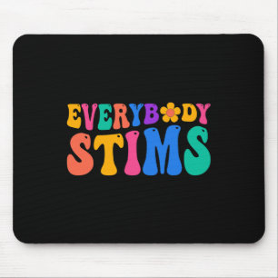 Jeder Stims Autismus Bewusstsein Special Ed Teache Mousepad