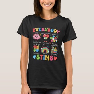 Jeder stimuliert Autismus Sonderpädagogik-Lehrer S T-Shirt