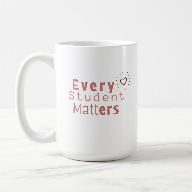 Jeder Student zählt Kaffeetasse (Links)