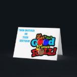JEDER TAG IST BESONDERS BIRTHTAG MEIN **ZWEI SISTE KARTE<br><div class="desc">Wenn es einfach ist,  ein Zwilling zu sein... ..lass ihm heute,  indem er ihm diese Fun Birthday Card für SEINE ***BIRTHDAY*** FÜR SEINEN BESONDEREN TAG JEDEN SINGLE!!!!!!!!!!    DANKE IHNEN FÜR DIE STOPPING VON 1 VON MEINEN 8 STORES! UND,  SIE KÖNNEN BROTHER ZU SCHIESSEN IN EINER MINUTE!!!!</div>
