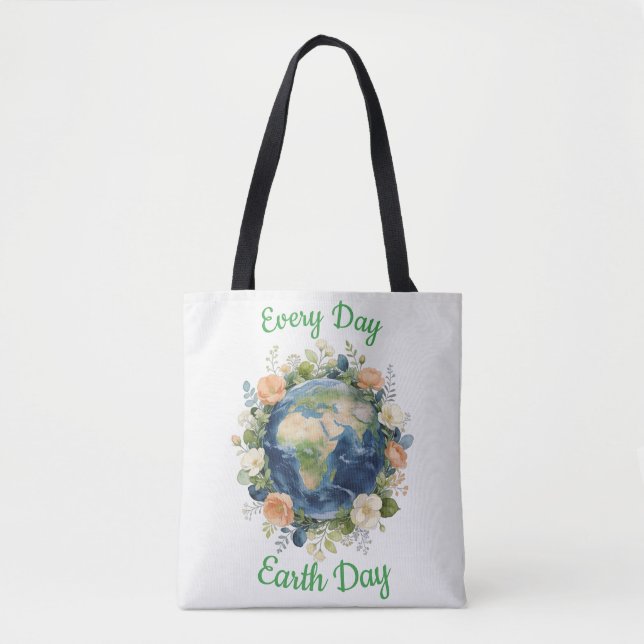 Jeder Tag ist Earth Day Blumengesteck Erde (Vorderseite)