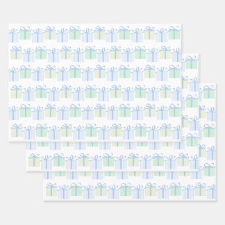 Jeder Tag ist ein Geschenk Junge Geburtstag Wrappi Geschenkpapier Set
