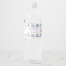 Jeder Tag ist ein Geschenk Wasser Flaschen Labels