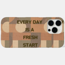 Jeder Tag ist ein Neubeginn