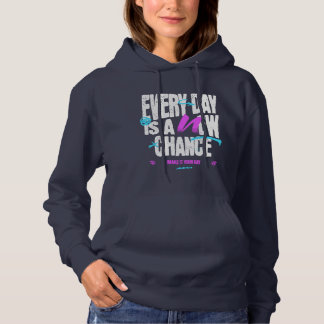 Jeder Tag ist eine neue Chance | lässig Hoodie