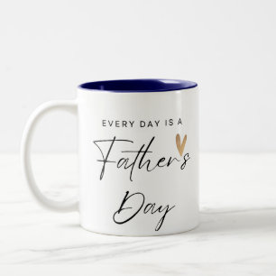 Jeder Tag ist eine Tasse des Vaters