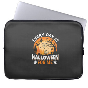 Jeder Tag ist Halloween Vintage T-Shirt Design Laptopschutzhülle