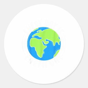 Jeder Tag Ist Tag Der Erde Planet-Bewusstsein  Runder Aufkleber